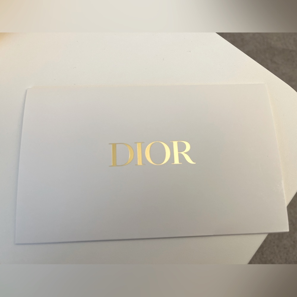 Dior receipt envelope (#1)